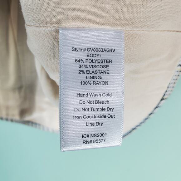 Sanctuary Lonny Sleeveless Plaid Preppy Career Academia Blazer Vest Size Medium - Picture 5 of 5